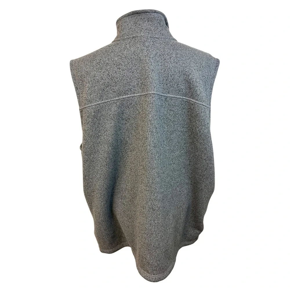 NORTH FACE Gordon Lyons Fleece Vest XXXL Gray Full Zip Gorpcore Hiking Layer